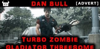 Dan Bull raps Turbo Zombie Gladiator Threesome rap